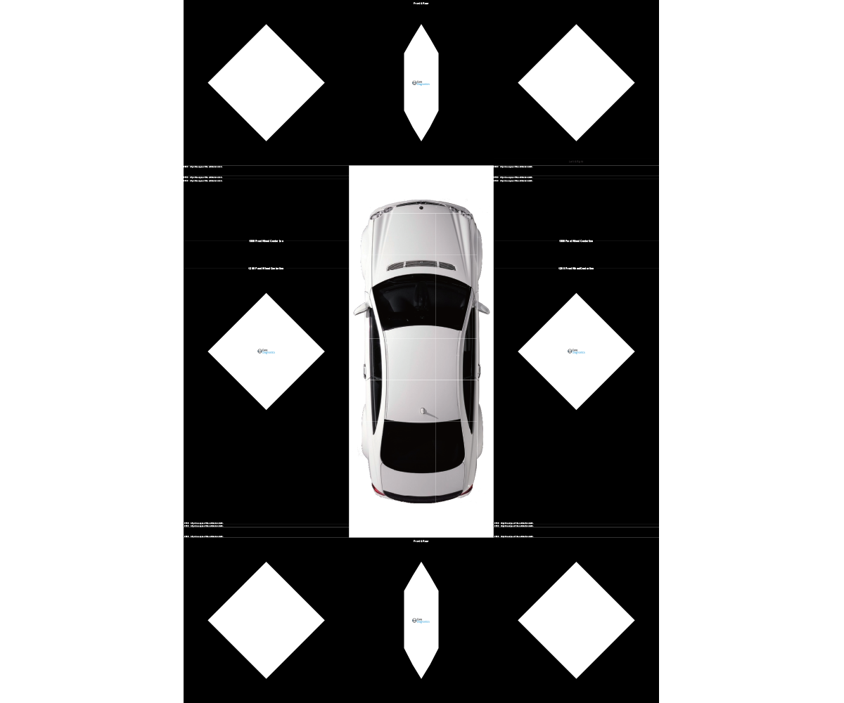 BYD 360° (AVM) Calibration Target Mats