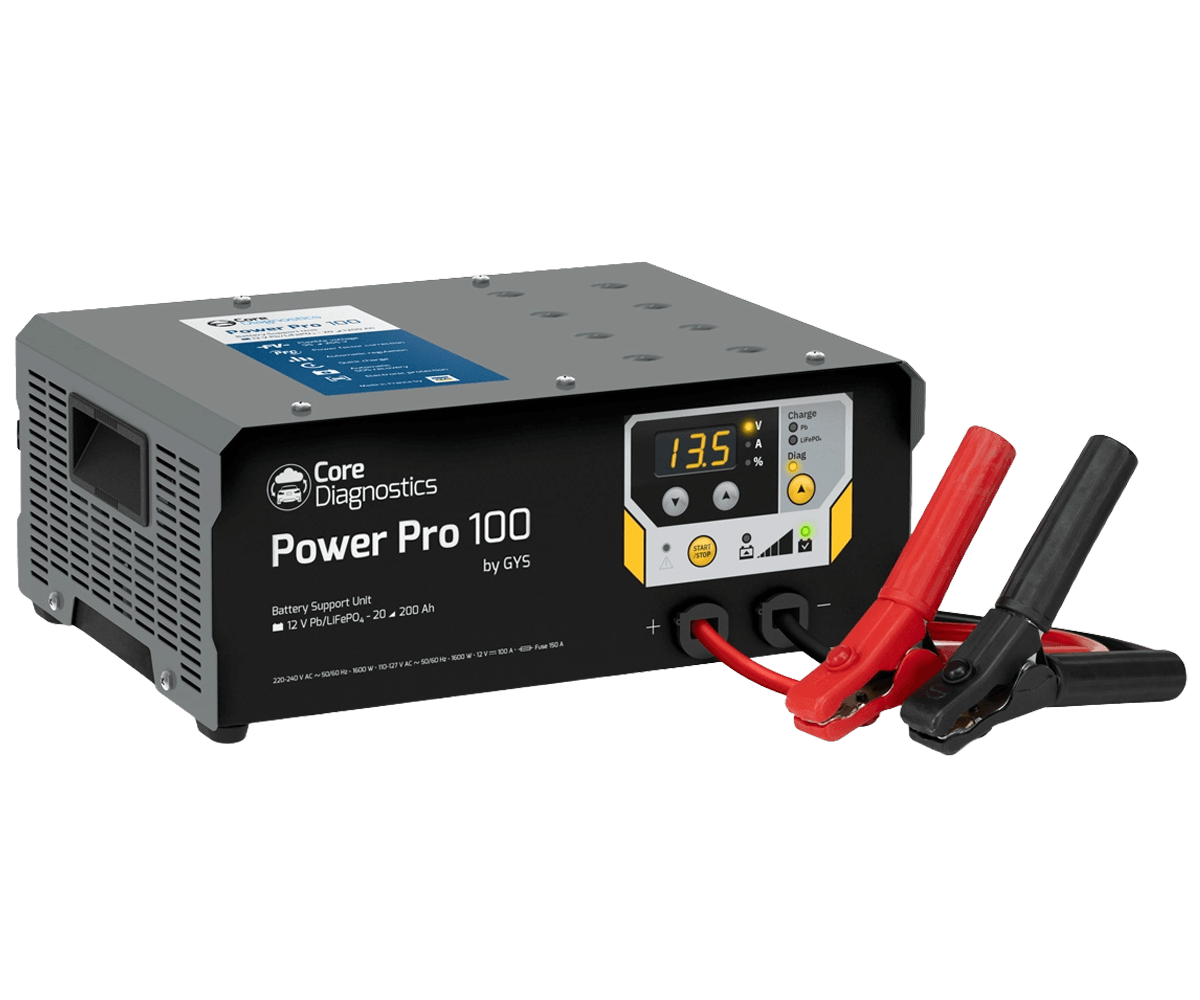Core Diagnostics Power Pro 100 battery support unit and charger for vehicle diagnostics