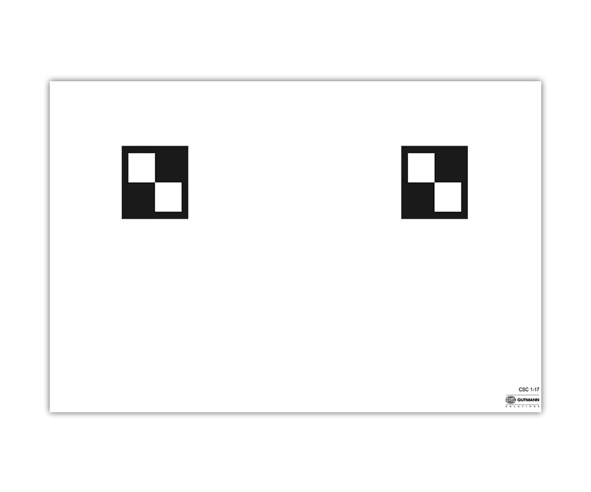 Hella Gutmann Mitsubishi CSC1-17 Front Camera Calibration Panel - Core Diagnostics