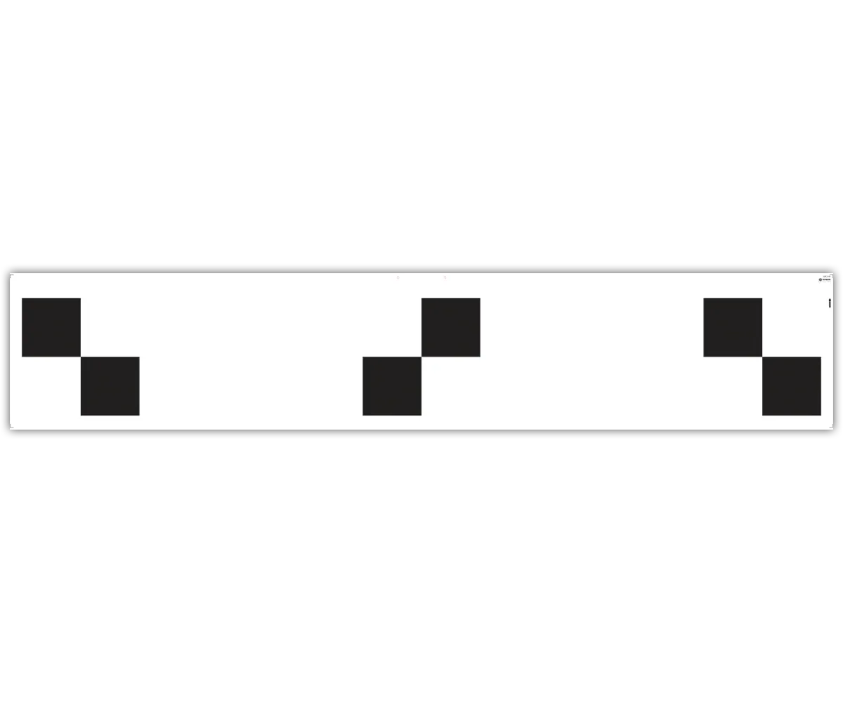 Hella Gutmann Nissan 2-03 Rear Camera Calibration Mats (3 Pack) - Core Diagnostics