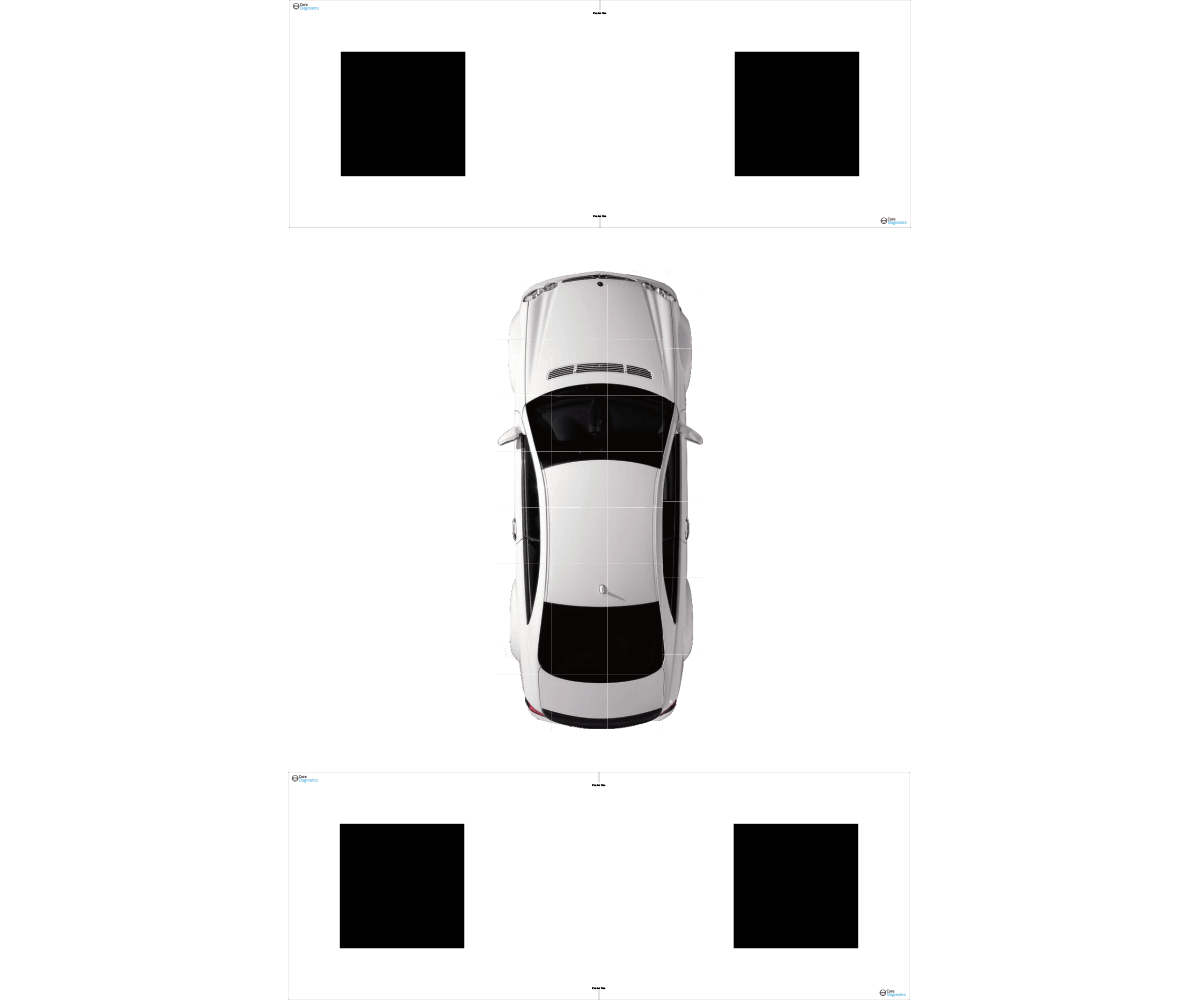 360° Around-View Monitoring ADAS calibration target mats for Ora, Haval and Wey vehicles