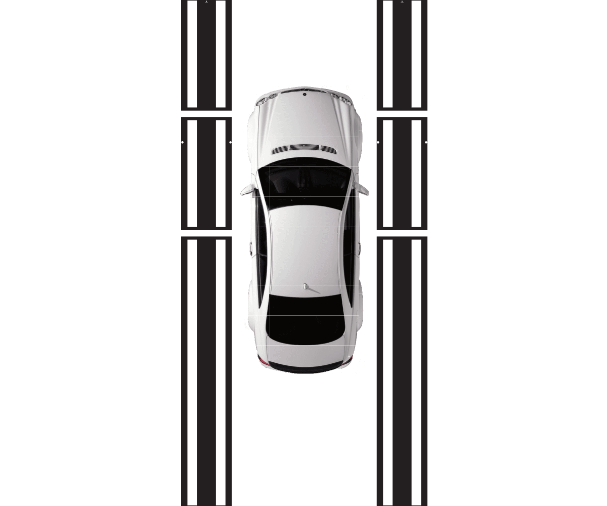 360° Around-View Monitoring ADAS calibration target mats for VW and Audi vehicles