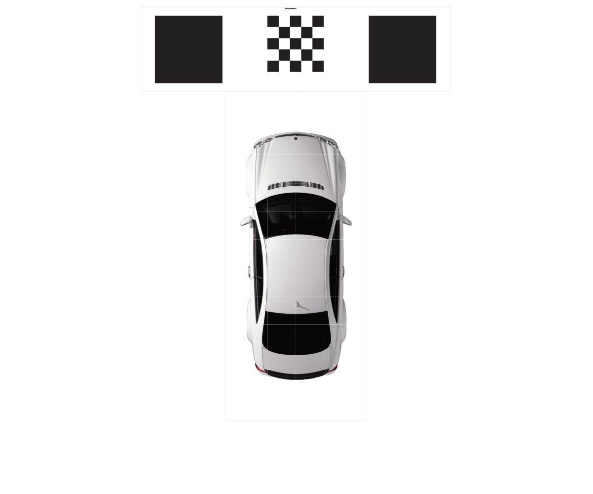CHANGAN DEEPAL 360° (AVM) Calibration Target Mats