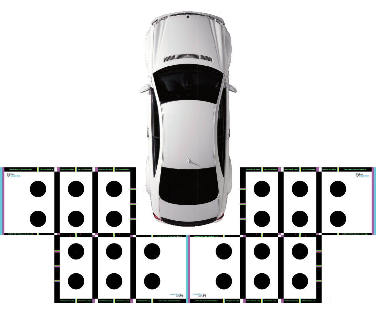 XPENG 360° (AVM) Calibration Target Mats