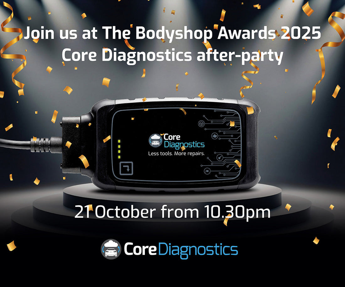 Join Core Diagnostics at the Bodyshop Awards after-party