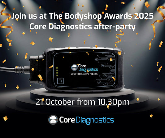 Join Core Diagnostics at the Bodyshop Awards after-party