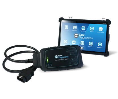 Core Diagnostics Cloud Link Pro remote diagnostics tablet