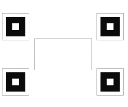 MG 360° (AVM) Calibration Target Mats (for Older HS and ZS Models)