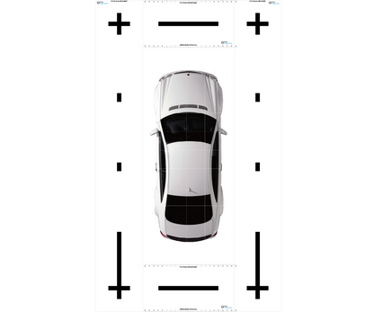 360° Around-View Monitoring ADAS calibration target mat for Toyota vehicles