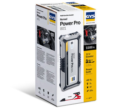 GYS NOMAD POWER PRO 801 12 V Lithium Booster