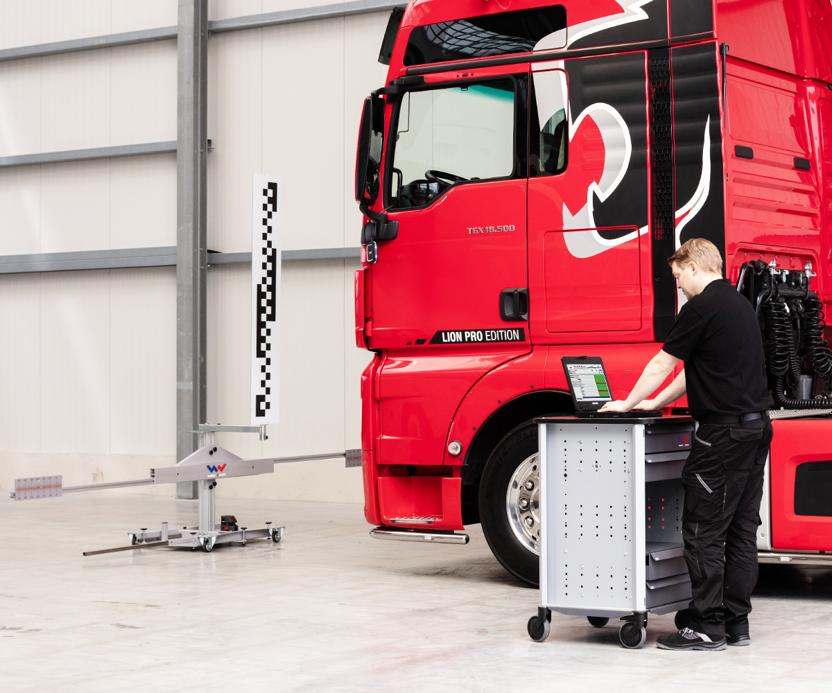 WabcoWürth ADAS Calibration Tool Truck/Bus